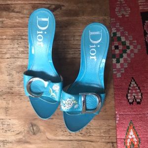Vintage Dior Mule Sandals